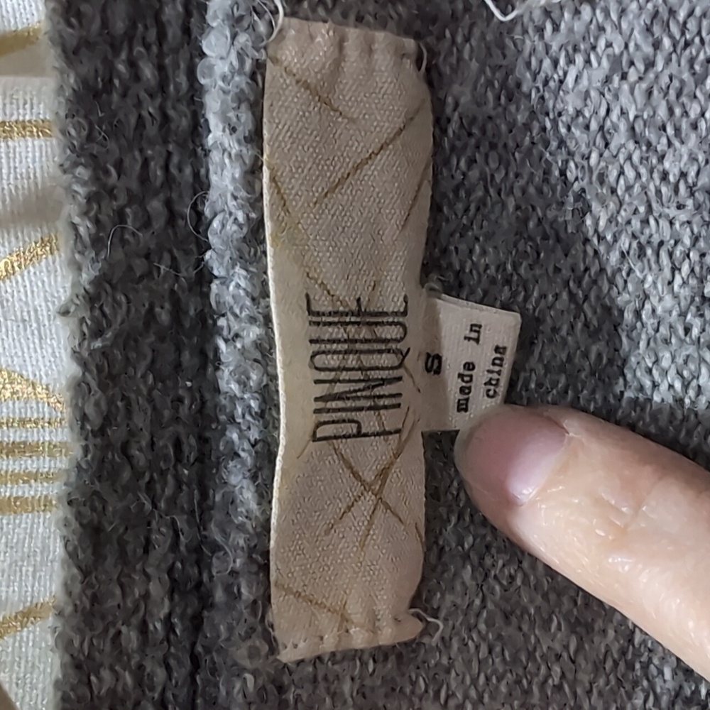 Colorblock Open Front Cardigan - Picture 2 of 3